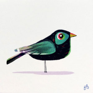 Oiseau 1 par Elodie Boureille
