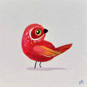 Oiseau 4 par Elodie Boureille