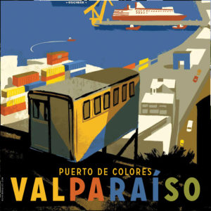 Valparaíso par Olivier Balez – série Chili