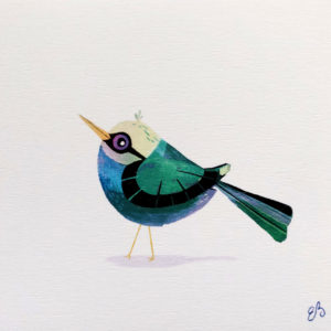 Oiseau 6 par Elodie Boureille