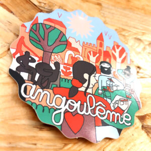 Sticker Angoulême par Tarmasz
