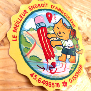 Sticker Angoulême par Shaoronn
