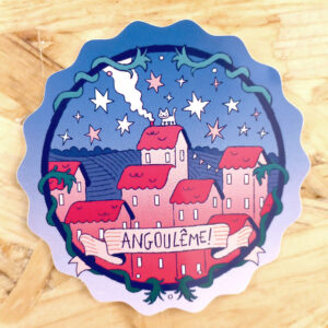 Sticker Angoulême par Léa Fily