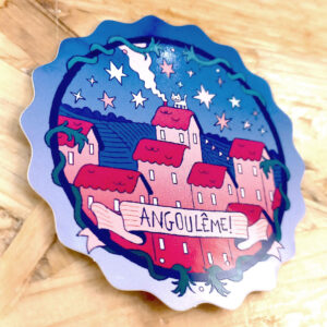 Sticker Angoulême par Léa Fily