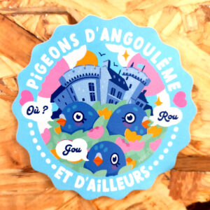 Sticker Angoulême par Maylee