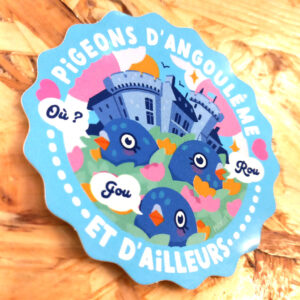 Sticker Angoulême par Maylee