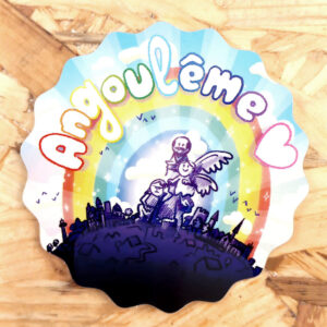 Sticker Angoulême par Rémy Nardoux