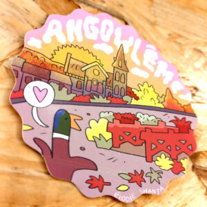 Sticker Angoulême par Elodie Shanta