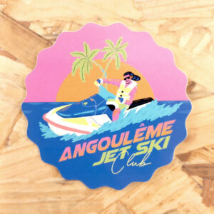 Sticker Angoulême par Clara Super Duper