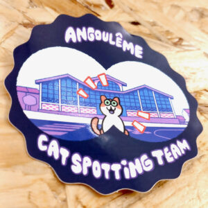 Sticker Angoulême par Aurélien Fernandez