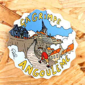 Sticker Angoulême par Pablo Raison
