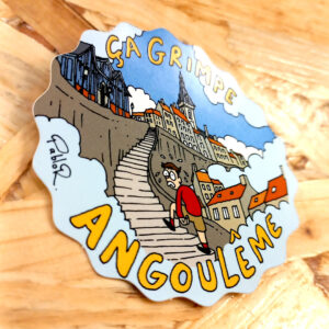 Sticker Angoulême par Pablo Raison
