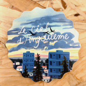 Sticker Angoulême par Milo Laville