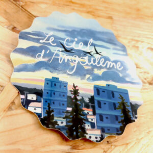 Sticker Angoulême par Milo Laville