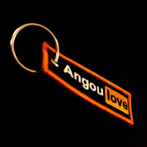 Porte-clé brodé « Angoulove »
