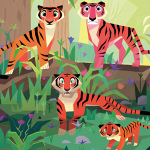 Les Tigres par Juliette Oberndorfer