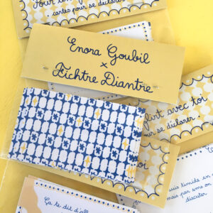 Cartes « pour un flirt avec toi » par Enora Goubil