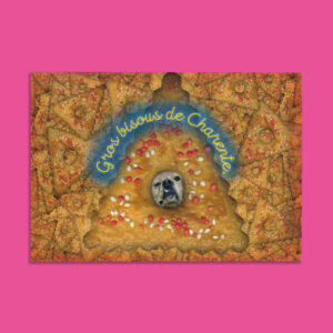 Carte postale Gros bisous de Charente