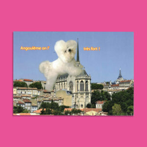 Carte postale Angoulême on l&rsquo;aime très fort